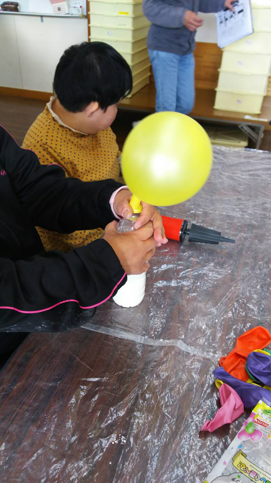 画像：～こむぎちゃん作り～