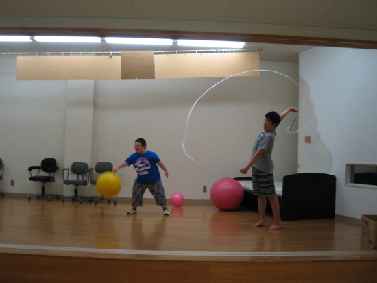 画像：～体を動かそうの日～