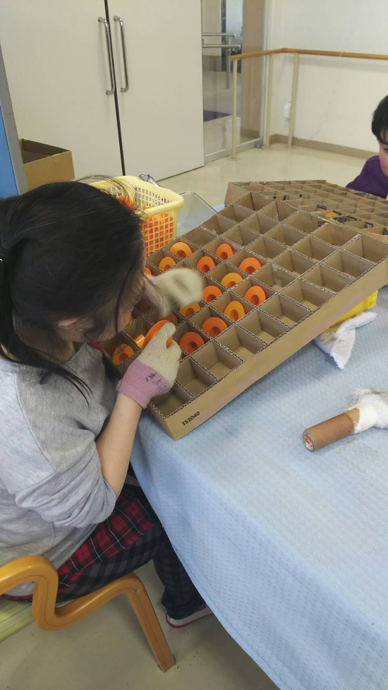 画像：～キャップ拭き～