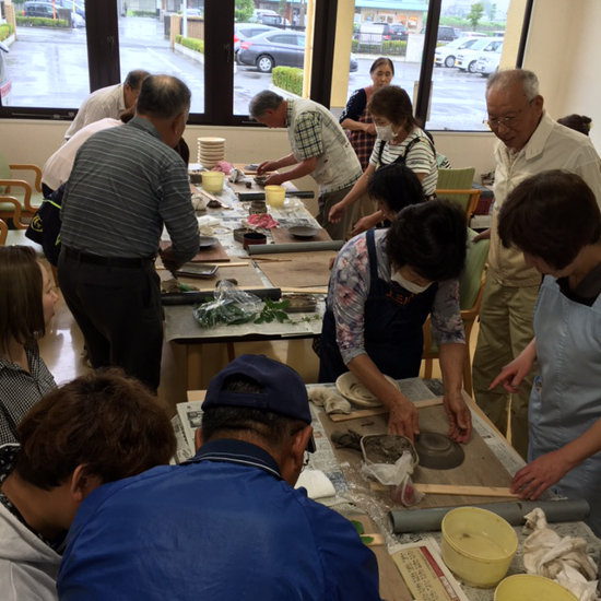 画像：～陶芸教室～