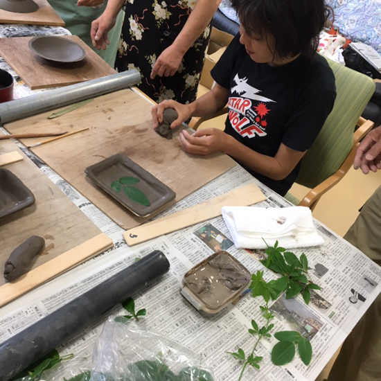 画像：～陶芸教室～