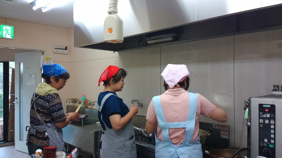 画像：～調理実習～