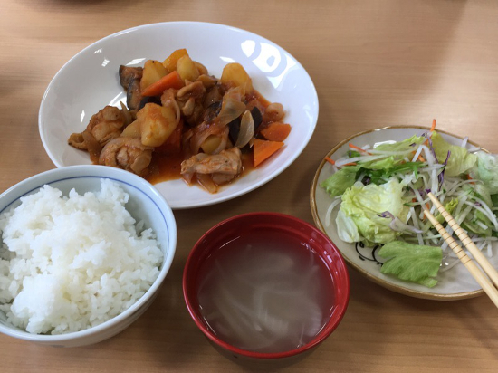 画像：～調理実習～