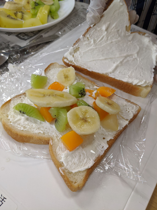 画像：～調理実習～